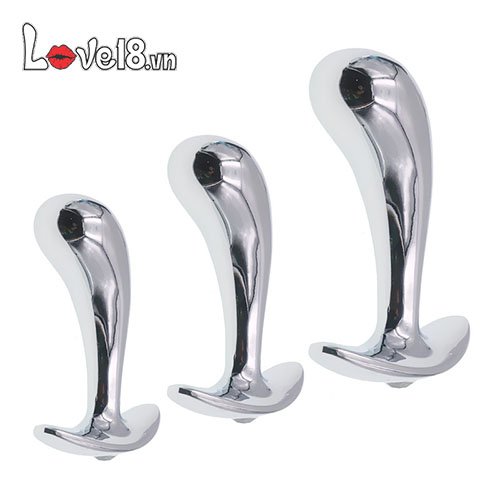 Bộ 3 dụng cụ mát xa hậu môn bằng inox dành cho gay