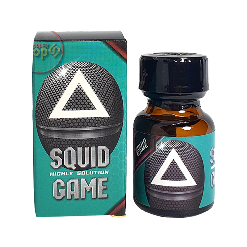 Chai hít kích dục Squid Game xanh 10ml dành cho Top Bot loại mạnh chính hãng