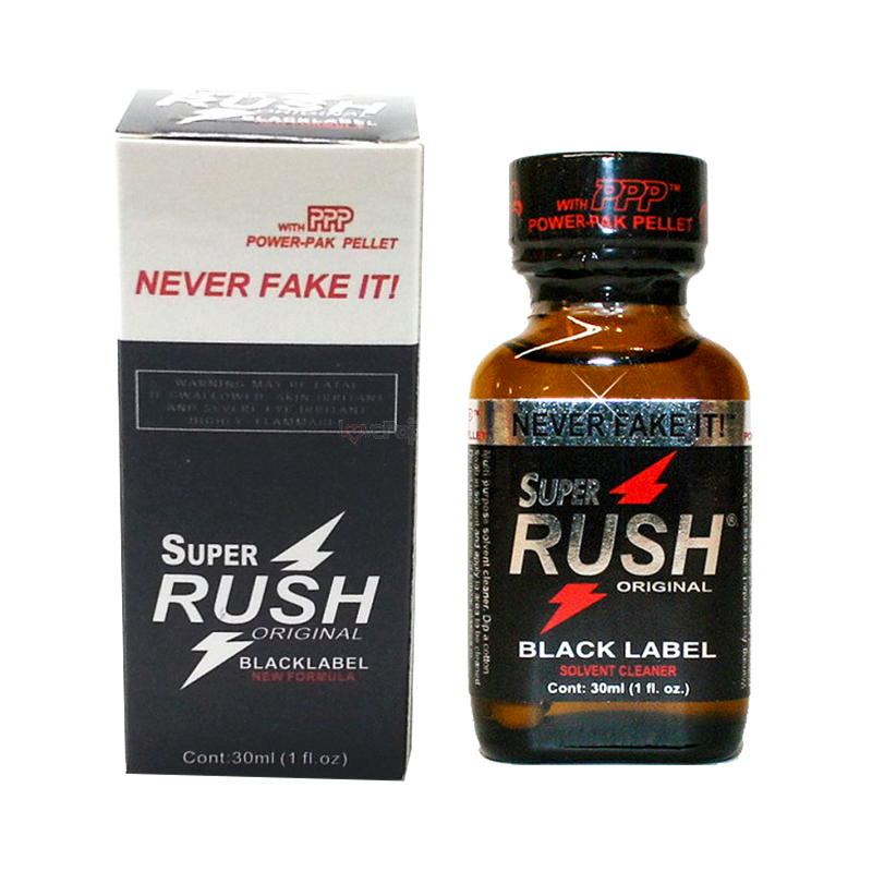 Chai hít kích dục Super Rush Original Black Label 30ml