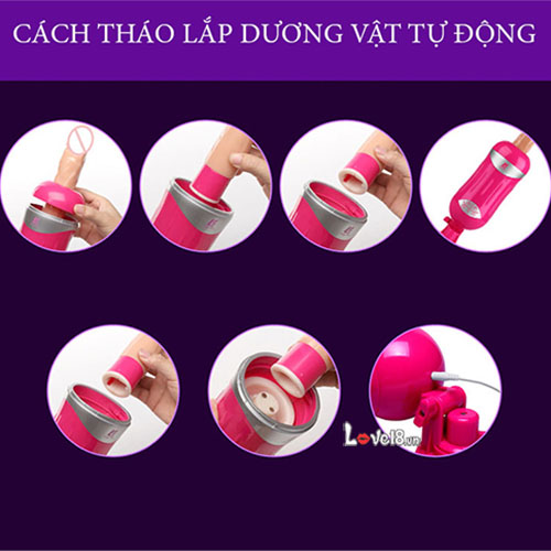 Dương vật giả tự động Augus rung thụt cao cấp Nhật Bản siêu phê