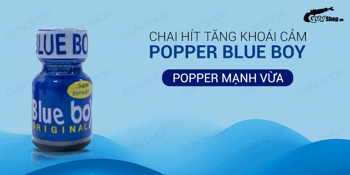 Chai hít Blue Boy 10ml Mỹ chính hãng kích thích tăng khoái cảm PWD Chai hít Blue Boy 10ml Mỹ chính hãng kích thích tăng khoái cảm PWD