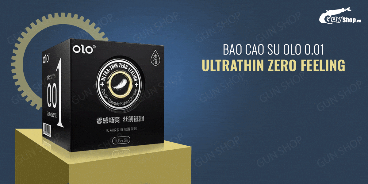 Bao cao su OLO 0.01 ultrathin siêu mỏng gai hương vani chính hãng Bao cao su OLO 0.01 ultrathin siêu mỏng gai hương vani chính hãng