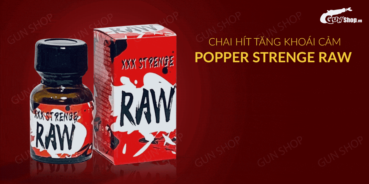 Chai hít kích dục Strenge Raw 10ml USA chính hãng PWD tăng khoái cảm
Chai hít kích dục Strenge Raw 10ml USA chính hãng PWD tăng khoái cảm