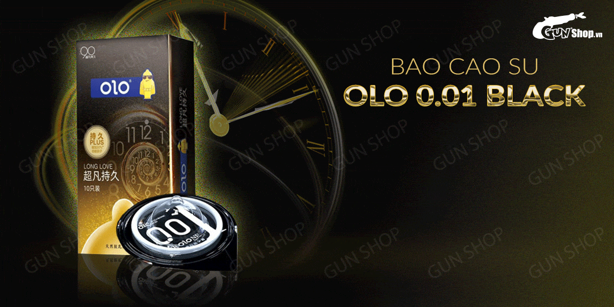 Bao Cao Su OLO 0.01 Black siêu mỏng kéo dài thời gian quan hệ hiệu quả Bao Cao Su OLO 0.01 Black siêu mỏng kéo dài thời gian quan hệ hiệu quả