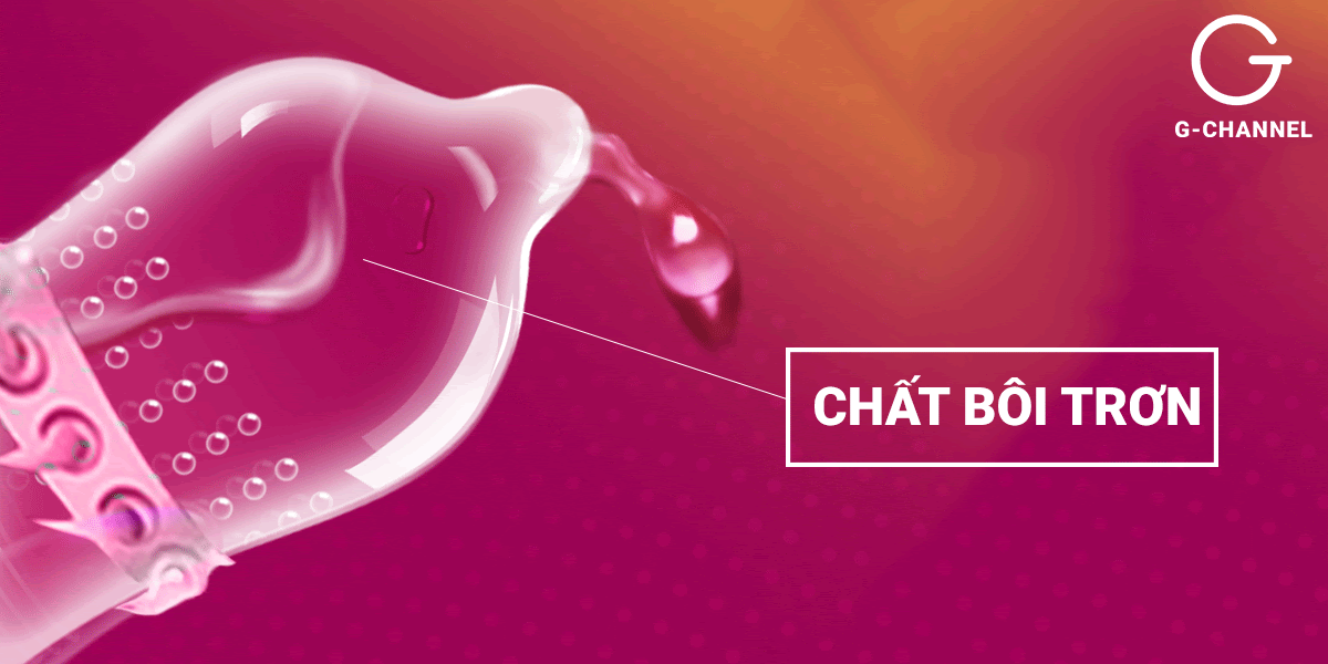 Super Gold Bao Cao Su Gân Gai Lớn Tăng Khoái Cảm Hộp 2