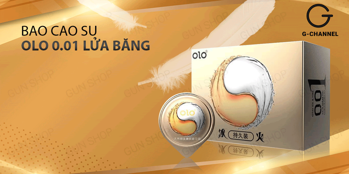 Bao cao su OLO 0.01 Lửa Băng siêu mỏng kéo dài thời gian quan hệ Bao cao su OLO 0.01 Lửa Băng siêu mỏng kéo dài thời gian quan hệ