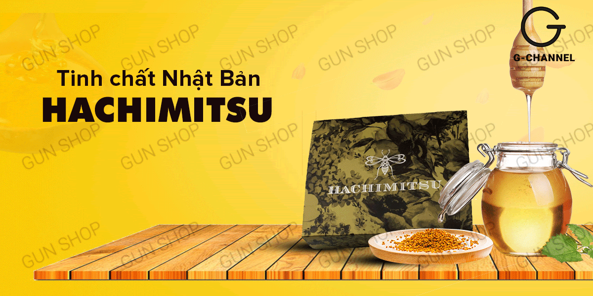 Tinh chất Hachimitsu bổ sung sinh lực nam nữ chuẩn tự nhiên