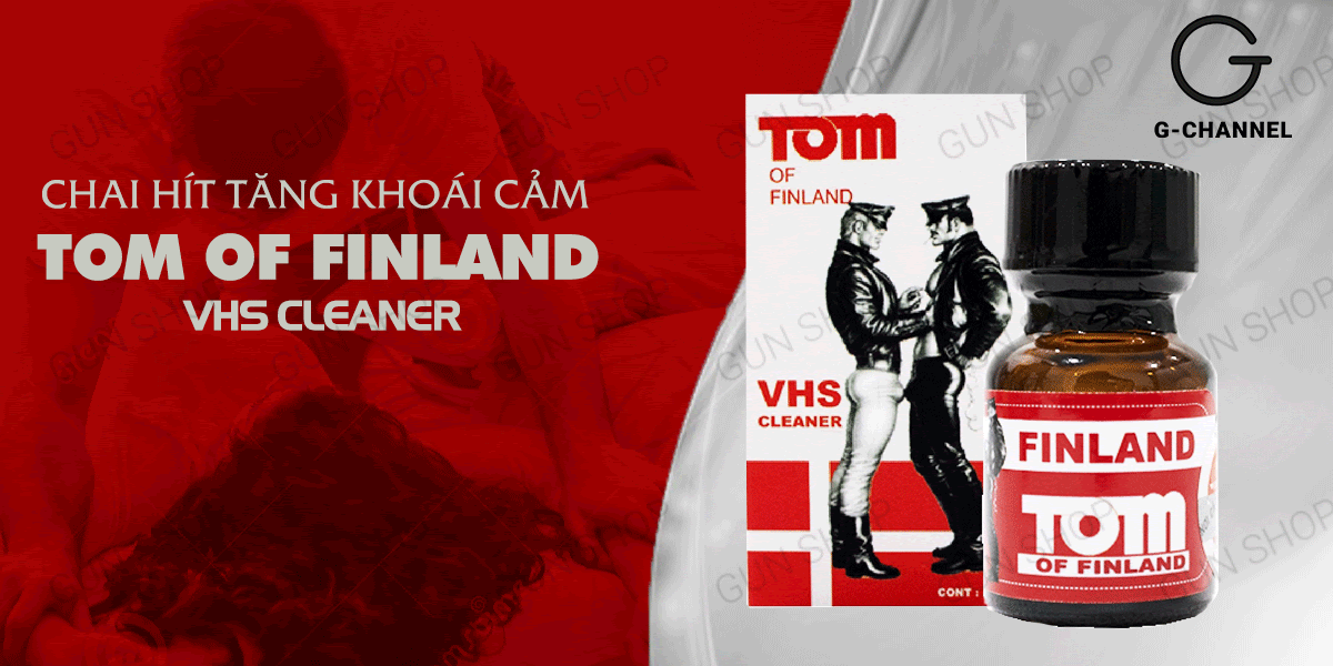 Chai hít kích dục Tom Of Finland 10ml - Tăng khoái cảm, an toàn