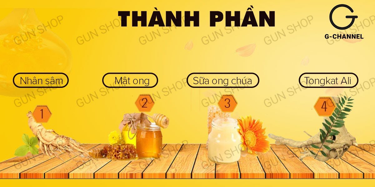 Tinh chất Hachimitsu bổ sung sinh lực nam nữ chuẩn tự nhiên