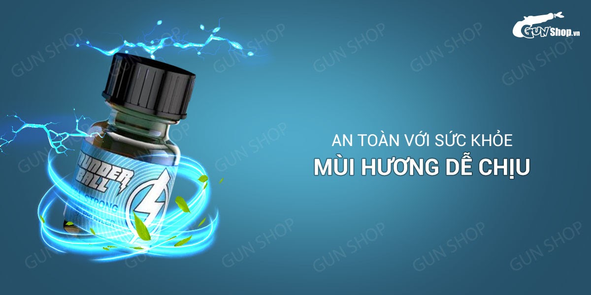 Thunder Ball 10ml Mỹ PWD chai hít kích thích tăng ham muốn