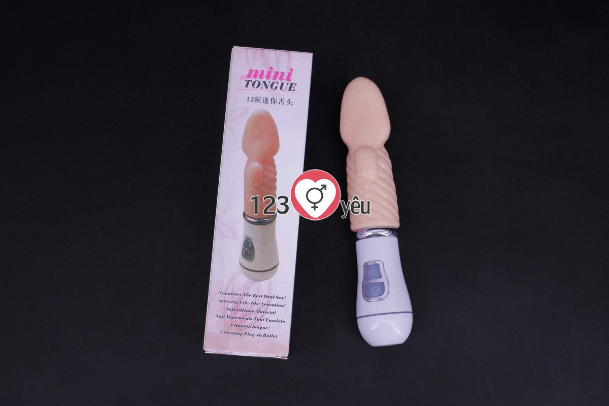 Lưỡi Liếm Âm Đạo Xoắn Ốc Pin Sạc Tự Động Kích Thích Sung Sướng