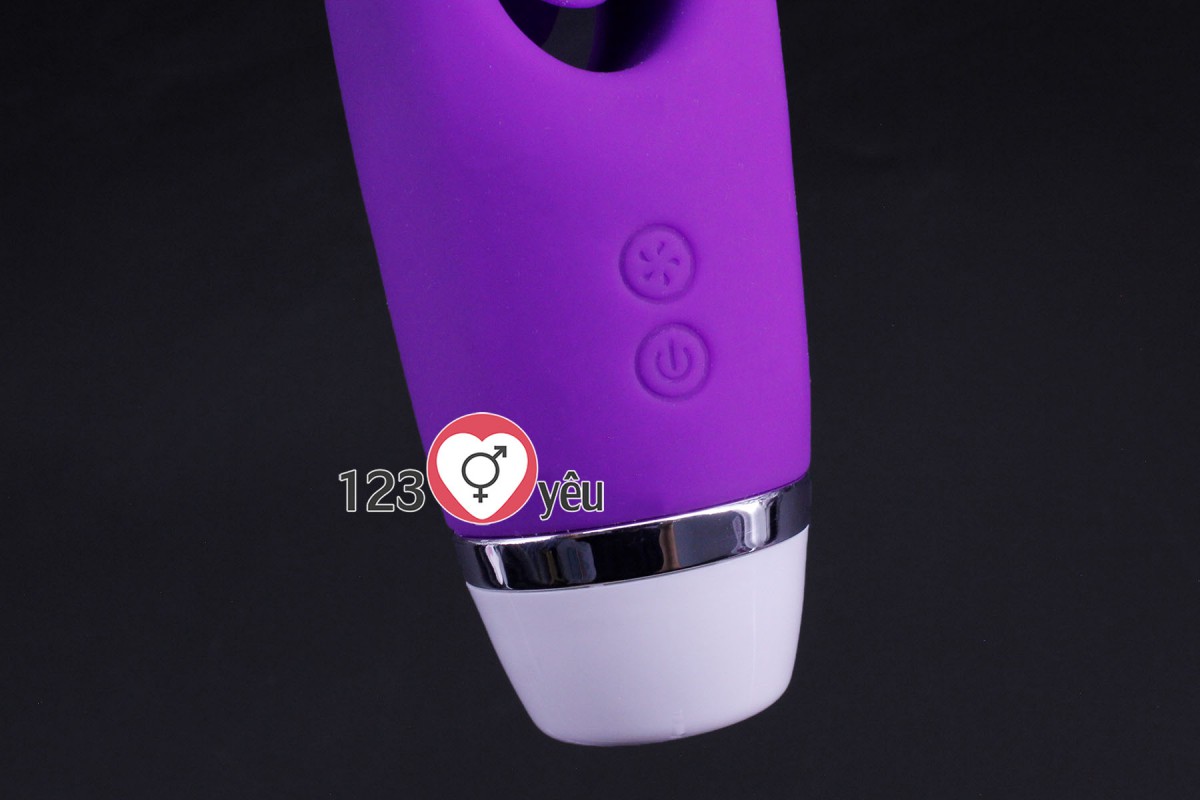 Lưỡi Xoay Massage Âm Đạo Sạc Pin Tự Động 3 Tốc Độ Mạnh Mẽ