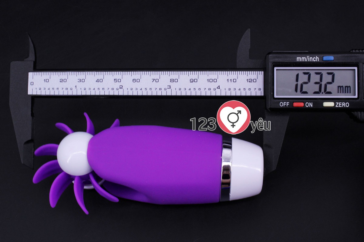 Lưỡi Xoay Massage Âm Đạo Sạc Pin Tự Động 3 Tốc Độ Mạnh Mẽ