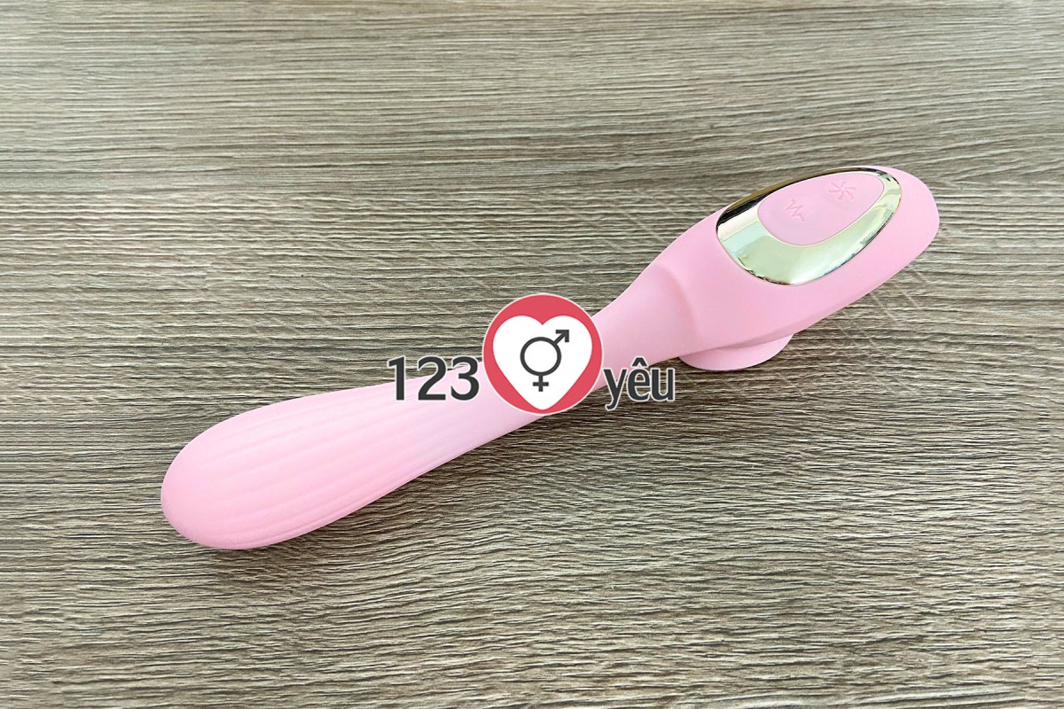 Lưỡi liếm rung 2 đầu sạc USB cao cấp 5 chế độ kích thích