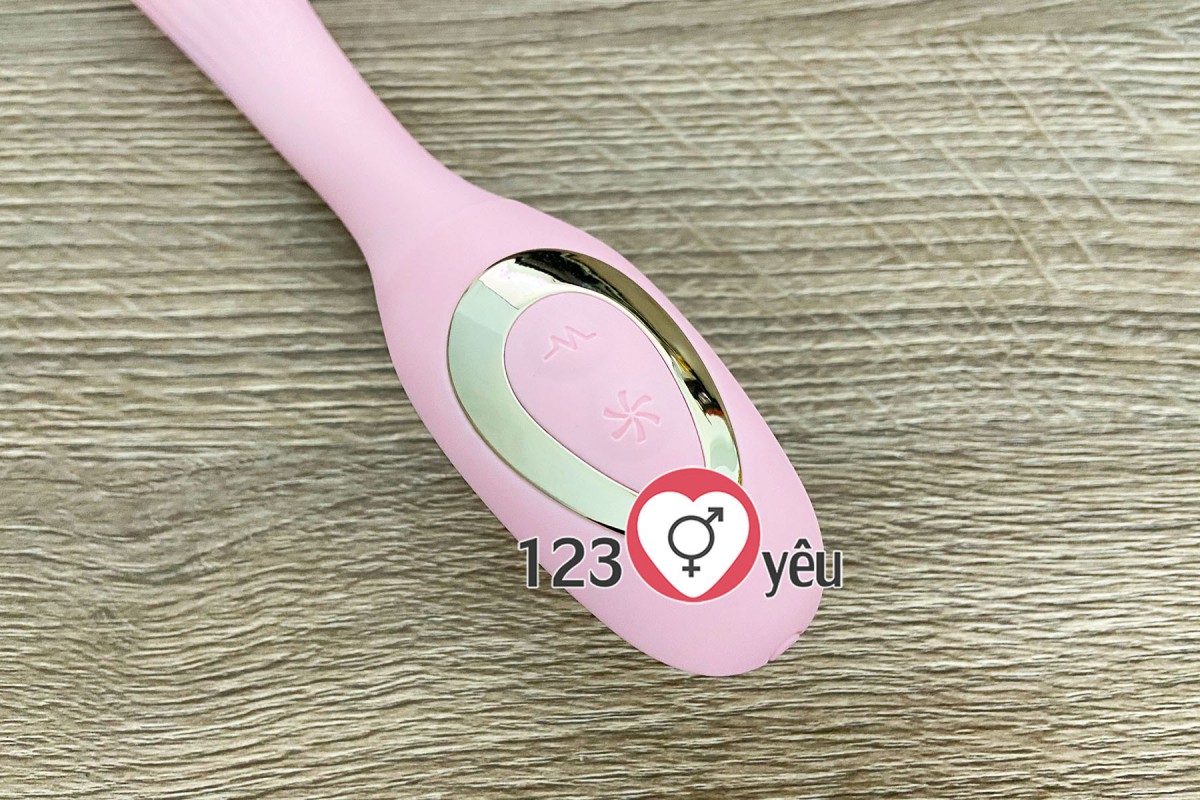 Lưỡi liếm rung 2 đầu sạc USB cao cấp 5 chế độ kích thích