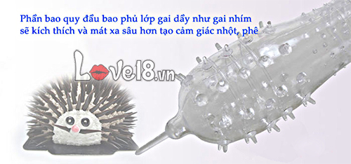 Bao Cao Su CoBiiy Siêu Mỏng Có Gai Kích Thích Cực Mạnh