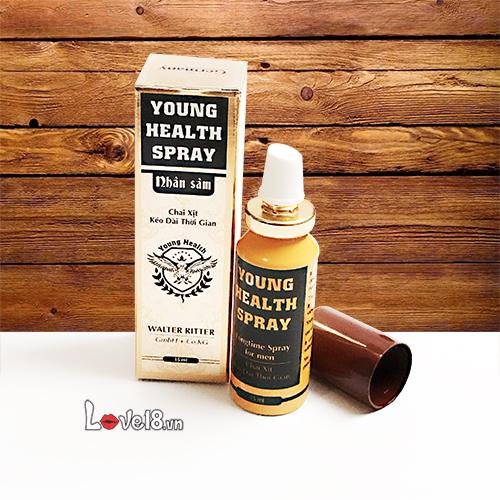 Chai Xịt Nhân Sâm Young Health Tăng Cường Sinh Lực Cho Nam Nữ