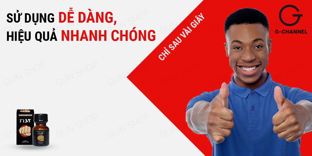 Chai hít Fist Platinum 10ml USA chính hãng kích thích cực mạnh Chai hít Fist Platinum 10ml USA chính hãng kích thích cực mạnh