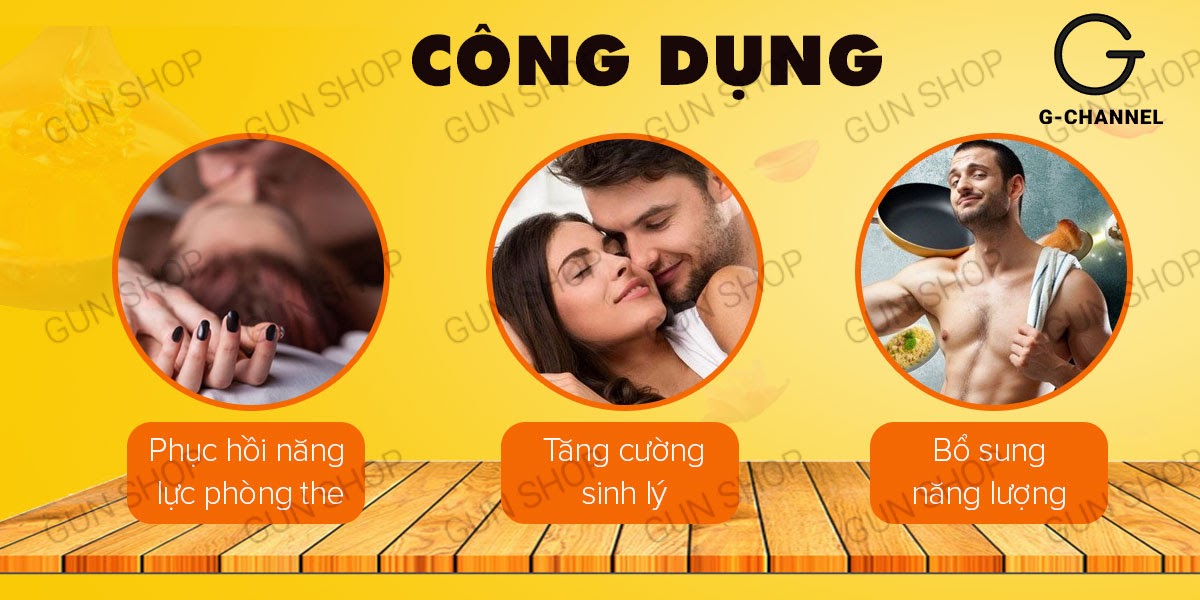 Tinh chất Hachimitsu bổ sung sinh lực nam nữ chuẩn tự nhiên