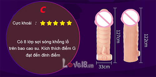 Bao đôn Leten size nhỏ rung mạnh mềm mịn kích thích