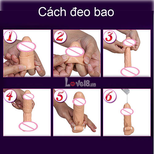 Bao đôn mềm Leten rung siêu mạnh kích thích cực đỉnh an toàn
