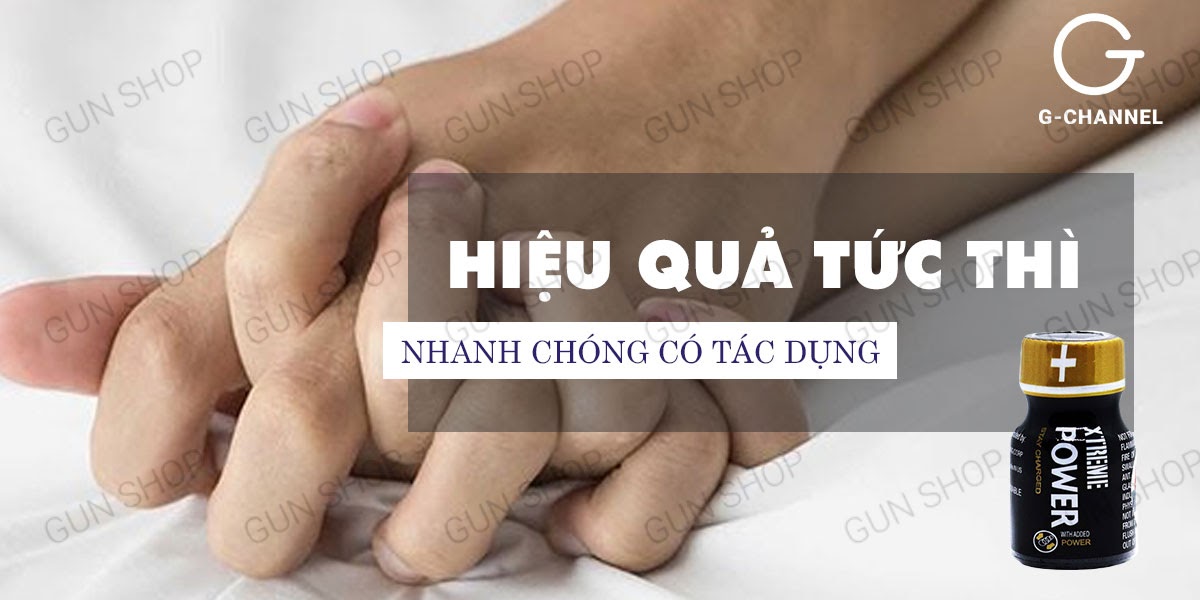 Chai hít kích dục Xtreme Power 10ml chính hãng Mỹ USA PWD Chai hít kích dục Xtreme Power 10ml chính hãng Mỹ USA PWD