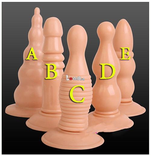 Butt Plug Hít Tường Siêu Lớn Đầy Đặn Kích Thích Cực Mạnh