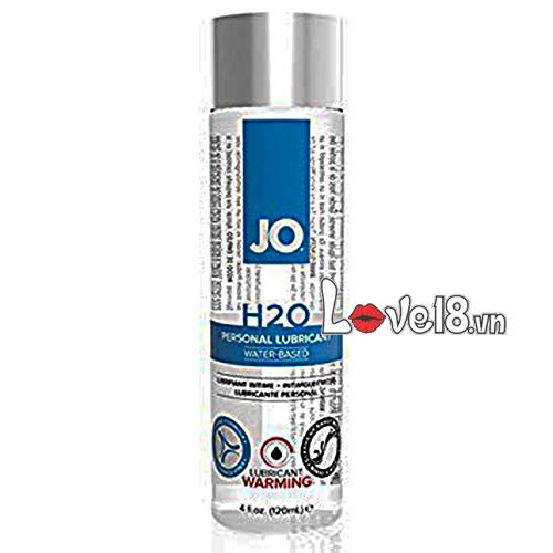 Gel Bôi Trơn Jo H2O 120ml Gốc Nước Mềm Mượt Kích Thích