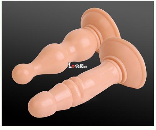 Butt Plug Hít Tường Siêu Lớn Đầy Đặn Kích Thích Cực Mạnh