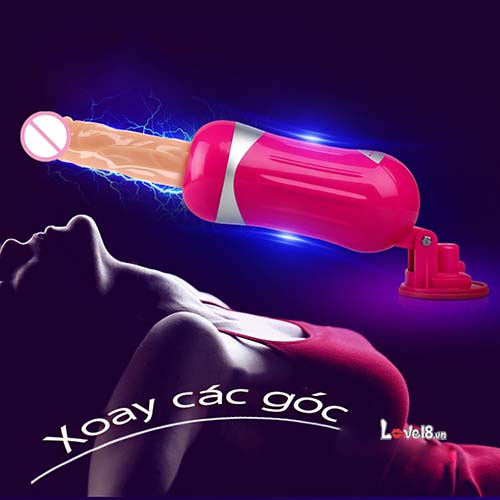 Dương vật giả tự động Augus rung thụt siêu thực kích thích mạnh