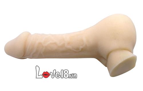 Dương vật khủng 3in1 có hậu môn rung Polymer silicone cao cấp