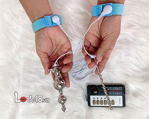 Bộ Mát Xa Điện Hậu Môn Niệu Đạo Kim Loại Chất Lượng Cao