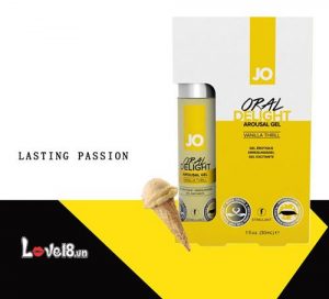 Gel bôi trơn Jo Oral Delight quan hệ miệng dễ dàng tăng khoái cảm