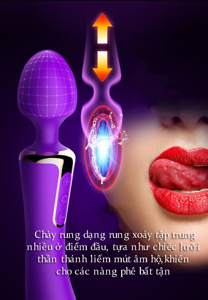 Chày Rung Felisa Cao Cấp 2 Đầu Sưởi Ấm Kích Thích Mua Ngay
