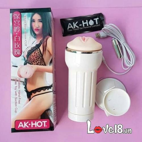 Âm Đạo Giả Gắn Tường Cao Cấp AK Hot Tăng Khoái Cảm Mạnh