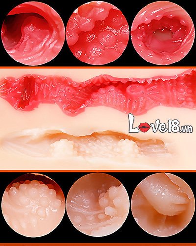 Âm đạo giả mông silicone doggy kích thích mạnh mẽ hỗ trợ thủ dâm