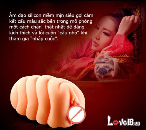 Âm đạo giả silicon LoveAider Plump mềm mại cảm giác thật kích thích cực tốt