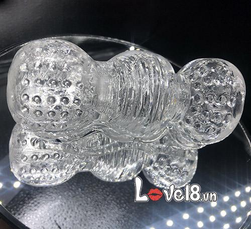 Âm đạo giả trong suốt silicon co giãn tốt mềm mại như thật