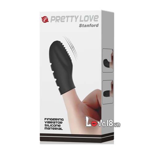 Bao cao su đeo ngón tay có rung PrettyLove NGON6 đa năng kích thích Bao cao su đeo ngón tay có rung PrettyLove NGON6 đa năng kích thích