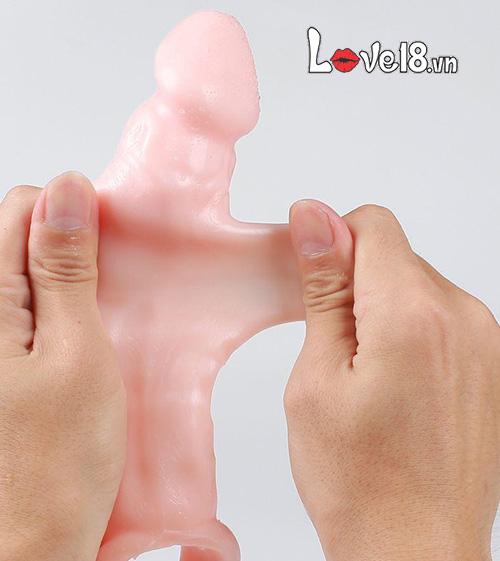 Bao Cao Su Đôn 5 Phân Mềm Mại Đeo Bìu Tăng Khoái Cảm Nam