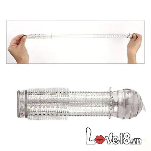 Bao đôn dên siêu mỏng gân gai cảm xúc tăng cường mạnh mẽ