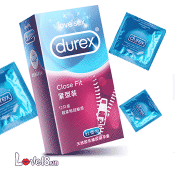 Bao cao su Durex Close Fit size nhỏ ôm khít siêu sướng thoải mái