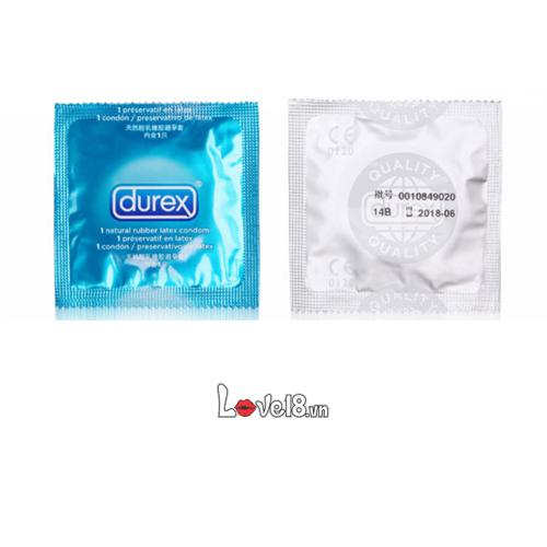 Bao cao su Durex chất bôi trơn dịu nhẹ - Mua để tránh đau rát