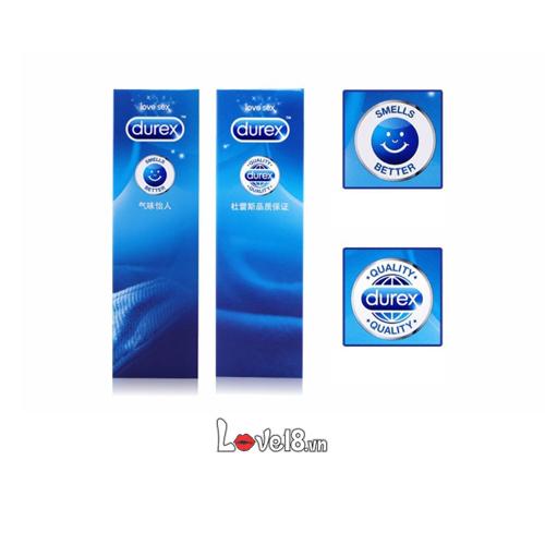 Bao cao su Durex chất bôi trơn dịu nhẹ - Mua để tránh đau rát