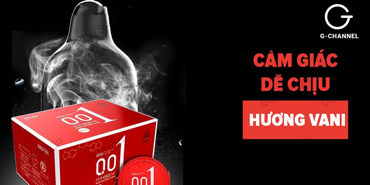 Bao cao su OLO 0.01 đỏ siêu mỏng nóng ấm hộp 10 cái Bao cao su OLO 0.01 đỏ siêu mỏng nóng ấm hộp 10 cái