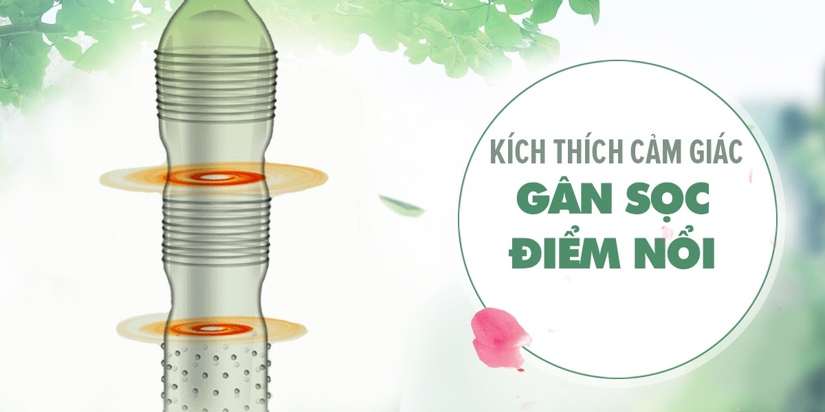 Bao cao su Quinn Pleasure Max gân điểm nổi kích thích mạnh mẽ hộp 12
