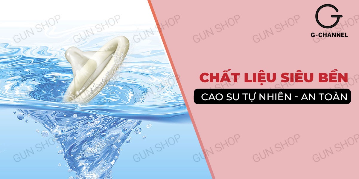 Bao cao su Toshiro Long Shock 4in1 kéo dài quan hệ hiệu quả Bao cao su Toshiro Long Shock 4in1 kéo dài quan hệ hiệu quả