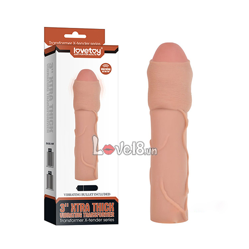 Bao đôn rung đầu Lovetoy 6 phân tăng khoái cảm hấp dẫn