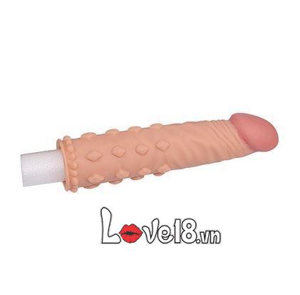 Bao đôn bi vuông 5cm Lovetoy silicon chống thấm nước chính hãng