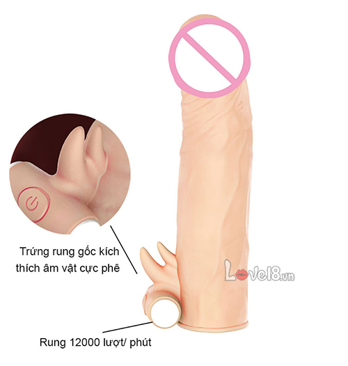 Bao đôn mềm Leten rung siêu mạnh kích thích cực đỉnh an toàn